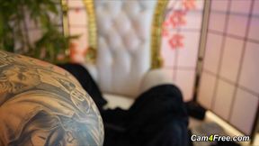 Big Ass Tattooed Babe Gets Her Butt Hole Wrecked