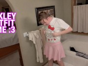 Femboy Fucks Himself Silly with Dildo in New Valentine's Day Outfit
