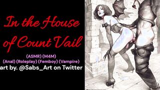 In the Building of Count Vail ASMR M4M Femboy Vampire