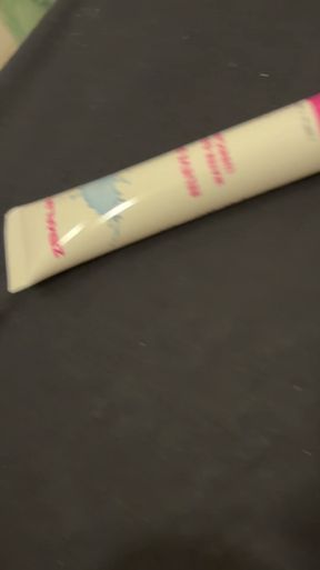 Playing with Toy Masturbator