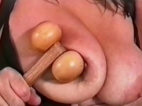 Big tits milf gets bound, gagged