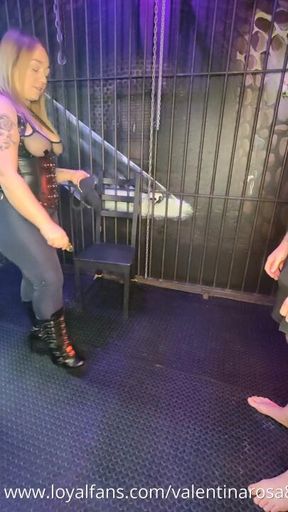Teaching sissy slut to suck cock