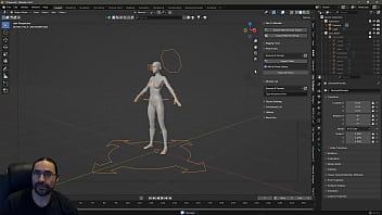 Building the Leticia Scene Body Morphing Part 1 (Daz based)