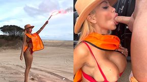 Lost in the Desert! She gave a surprise and let herself be drilled - FlopiCvip