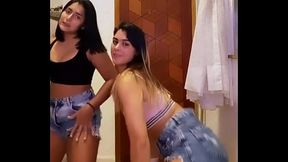 Putinhas rebolando
