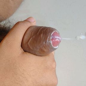 Amazing Uncut Dick jerking off for you all