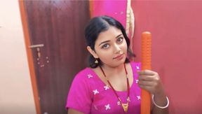 Desi Landlord Fuck Hard Newly Married Maid and Cum on Her Big Ass