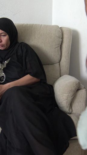 Spectacular moment from &quot;Pakistani Muslim Stepmom Gets Massive Cumshot From Stepson&quot;