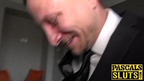 Submissive MILF from Britain enjoys rough bang session