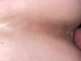 Boss cuming on my booty