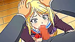 Luscious Big-Titted Anime Babes Share Steamy Blowjob Moments Cream Filled Faces