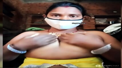 Desi village aunty boobs pussy show