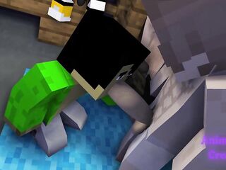 Our Secret College Club / Minecraft Homo Porn