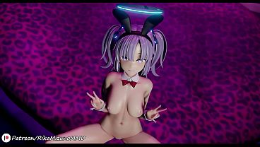 Ibuki Sexy Dance - Hayase Yuuka | Blue Archive MMD R-18 Ecchi Hentai