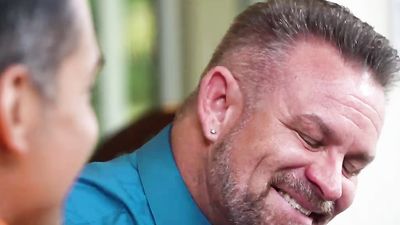 Pervy horny dad romps Layla London from behind doggystyle