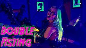 UV Double Fisting ft Latex Mistress Alexandra Wildfire