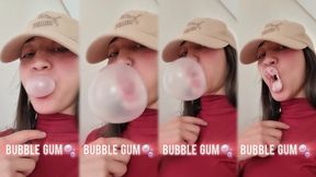 Blowing Bubble Gum