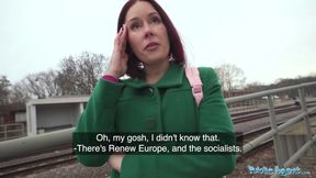 Public Agent - I Shot my Load into a UK Student in her Dorm Room