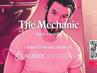 Sexy Mechanic Stranger Screws U in His Office – Public Sex & Immodest Talk - Porn Erotic Story for Sweethearts