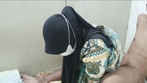 A Teacher Interacts with Students