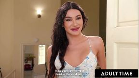 ADULT TIME - Lonely T-Girl Andylynn Payne Invites Stranger To Fuck Her After Getting Stood Up!