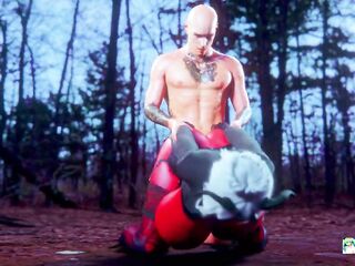 BIGGEST BAZOOKAS SUCCUBUS GETS BANGED IN THE WOODS