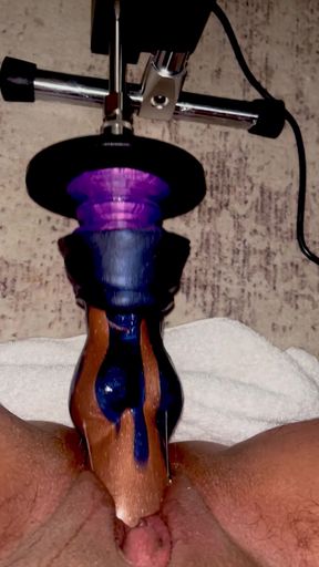 Pussy spread Knot Fuck machine Tight pussy Pussy Dildo