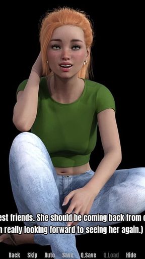 Grandma's House 1 - Game Into Ans Sex with Shawna in the Plain Toilet