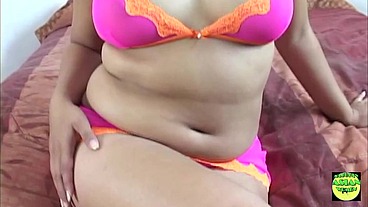 Chunky asian slut loves her big black cock partner to fuck her mercilessly
