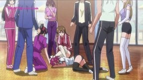 Erotic Hentai Dorm Encounter Where Royal Beauty Meets College Lust in a Night to