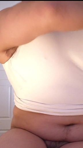Watch Me Blow My Chubby New Pig Body up