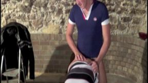 tim cosla fucke dby greg centuri in jogging and sneaker