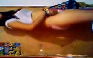 Beautiful teen dancing