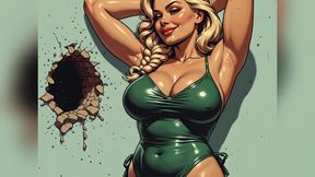 Swimsuit Cleavage Non-nude Art
