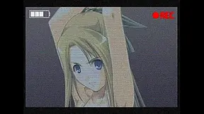 Horny Anime Chick Gets Wild in Japanese Game Confinement Scene