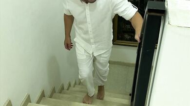 Stepfather fucked her boyfriend without a condom