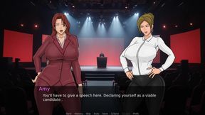 Eva's Ecstasy #08 Two Hot Babes Relaxing at the Pool in Skimpy Bikini