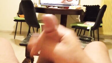 My big cock squirted loudly