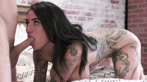 Guy nailed big-breasted mommy Arabelle Raphael