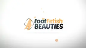 Foot-hungry Inked Chick Shrimps Her Lover's Feet