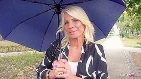 Arousing Stepmommy Tiffany Raw / Bareback Screw / Public Pickup Casting - Tiffany Rousso