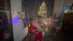 Mrs Kinkmas Christmas Story with Satana's Piggy.