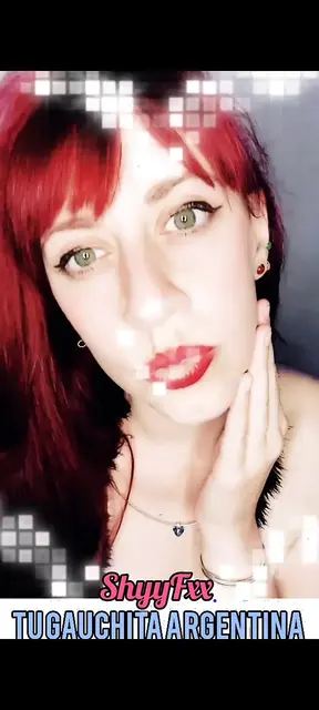 Cute redhead rides balloons in POV sex