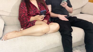 Perverted STEPMOM ends up helping me cum