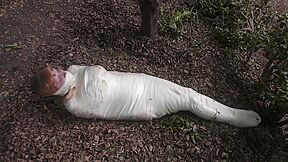 Mummy Wrapped In Microfoam Tape