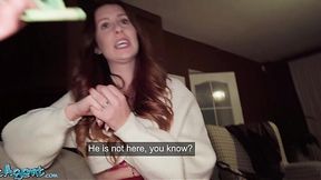MILF teacher Erin Moore allows to creampie her for cash
