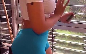 Voy al gimnasio y convenzo a la entrenadora culona y esto paso parte 2