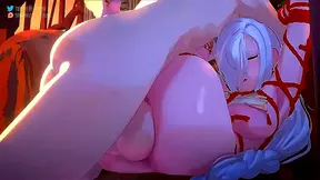 Blonde MILF Cheats on Hubby with Massive Dick in Hot Hentai Tryst