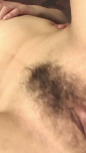 Asuka Morimoto's boyfriend likes to eat her hairy pussy   Clip 3