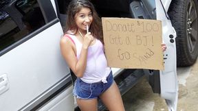 Zaya Cassidy's Wet and Wild Outdoor Blowjob on This XXX Video